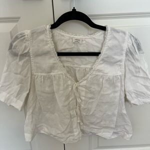 Wilfred Cropped Blouse